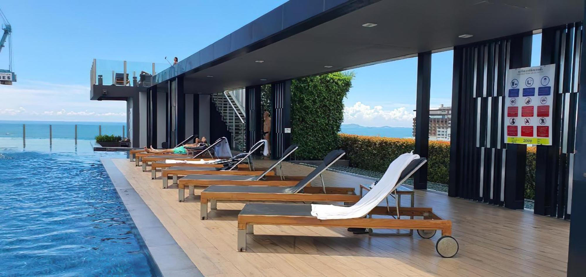 Best Location In Pattaya, Sky Pool & Infinity Edge Exterior foto